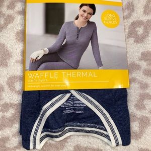 long sleeve thermal shirt with matching pants